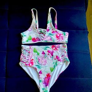floral bikini
